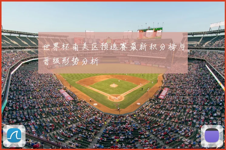 世界杯南美区预选赛最新积分榜与晋级形势分析